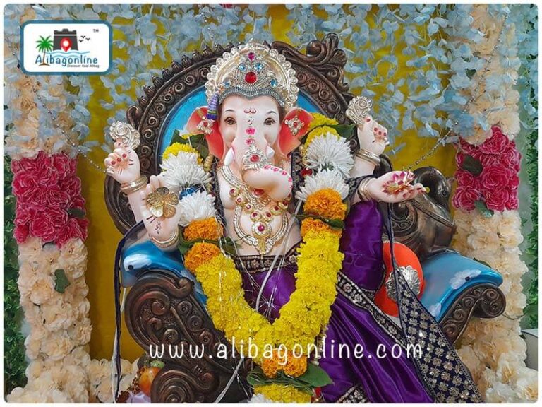 Ganapati - Parijat Society Alibag