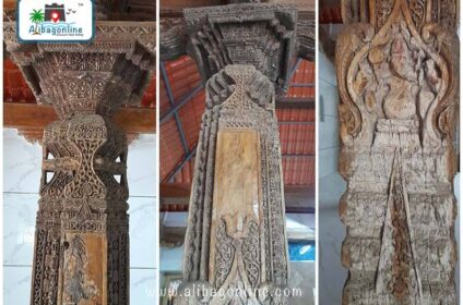 Someshwar Temple wooden Pillars