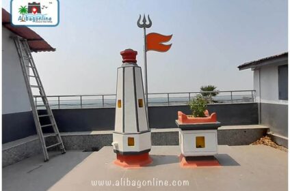 Hingulja Temple - Hill view